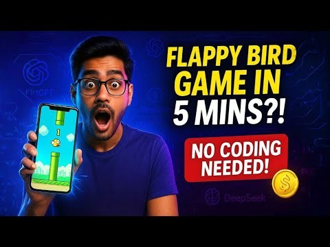 Mobile Se बनाओ Flappy Bird Game और कमाओ | No Laptop Needed!