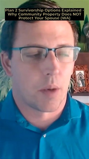 Free Washington Retirement Planning Community and Courses: https://www.skool.com/washington-wealth-breakthrough/about One of the most dangerous myths in Washington retirement planning is this: “Community property laws automatically protect my spouse’s right to my pension.” In this video, we clear up that misunderstanding once and for all. Using a real question from the Washington Breakthrough community, we explain how Plan 2 survivorship options actually work, why community property laws do NOT