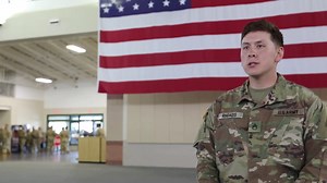 5.7K views · 759 reactions | U.S. service members assigned to 1st Armored Brigade Combat Team, 3rd Infantry Division deploy to the U.S. Army Europe and Africa area of operations from Hunter Army Airfield, Ga. The goal of the deployment is to reassure NATO allies, deter Russian aggression, and prepare to support other requirements in the region. | U.S. Department of War | Facebook