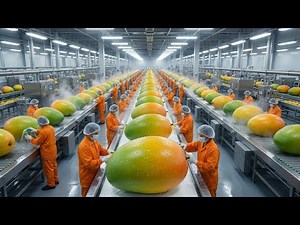 Inside a Modern Mango Processing Plant: From Farm to Delicious Mango Slices (Full Process 2025)