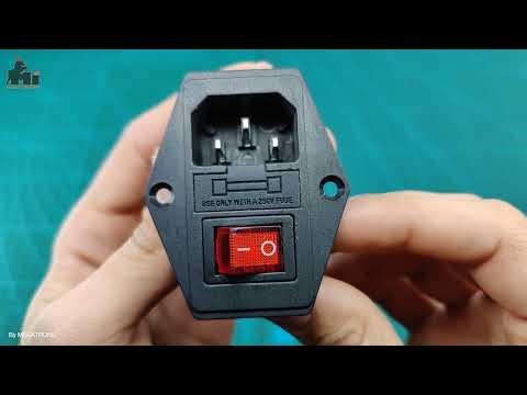 AC19A10-G8S3 | AC 110-220V Power Socket+Fuse Holder+Rocker Switch