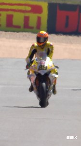 Andrea Iannone reacted to the Long Lap Penalty in Race 2… the Italian way 🤌🤌 #PortugueseWorldSBK 🇵🇹 #WorldSBK #2025SeasonReview | WorldSBK