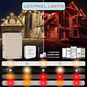 [Hot Item] Commercial Grade Outdoor LED Point Permanent Lights LED Pixel Addressable Smart Lighting