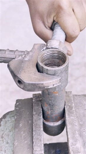 Broken Sewing Machine Wrench Modified to Remove Stuck Nuts & Bolts 👍 #craft #handmade #skills