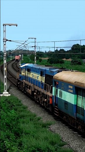 Indian Train Simulator, Train Game, Train Passed Through Bumpy Railroad Crossing #train #railroad