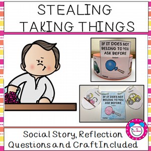 Stealing Taking Things Social Story