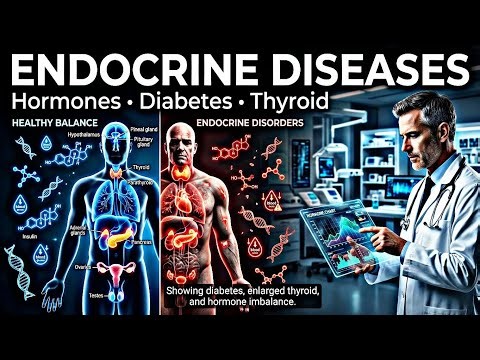 Endocrine Diseases Explained: Hormones, Diabetes, Thyroid Disorders, PCOS & Treatment 