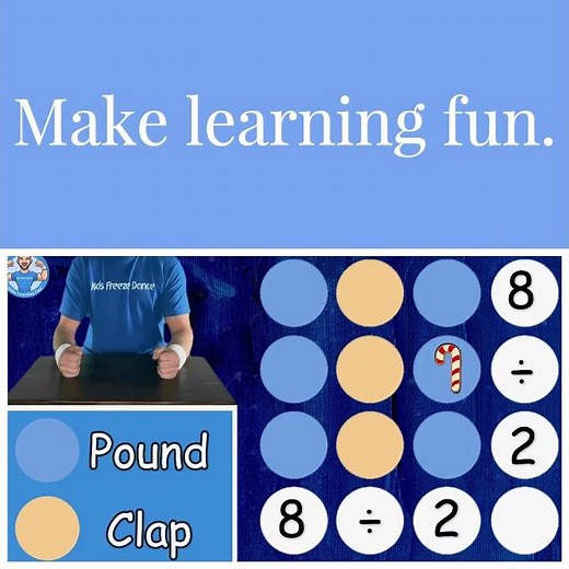 Mental math brain break using desk drumming!