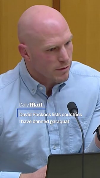 David Pockock lists countries that have banned paraquat