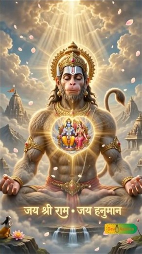 Jai Hanuman 🚩 Most Peaceful Hanuman Chalisa LoFi Edit to Calm Your Mind 🕉️❤️ #shorts #hanuman