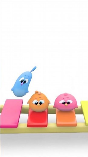 The Wheels on the Bus Xylophone Song 🚍🎶 | Giligilis Music Time for Kids #Shorts