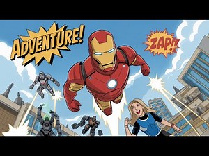 IRON Man Adventure Story for KIDS