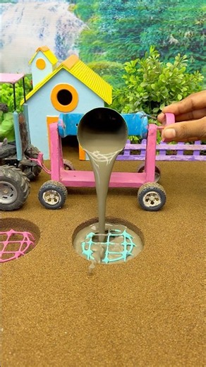 Creative Handmade Tractor Model for DIY Fans! �