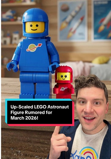 This Lego set is not officially confirmed yet, but if rumors are to be believed, we might be seeing a new Up-Scaled LEGO Astronaut Figure in March! This is huge, because Lego just released the Up-Scaled Baby Astronaut as a Gift with Purchase (GWP) in 2025, and the full-sized astronaut is sure to make a highly desirable pairing for Classic Space fans! 40921 Up-Scaled Blue Astronaut Figure is rumored to be coming out March 1 for $59.99
