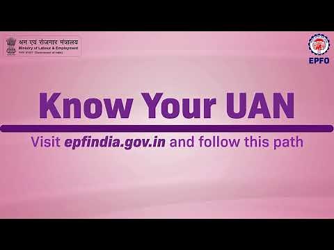 Know Your #UAN #EPFO #PF #SocialSecurity #EPF