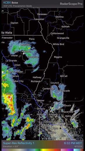 41K views · 382 reactions | Showers & storms continue to impact portions of eastern Oregon and the Highway 95 corridor in SW Idaho. Highest concentration of storms today has been in Oregon with most storms staying below severe criteria thankfully. #ORwx #IDwx #tvwhq | Treasure Valley Weather HQ | Facebook