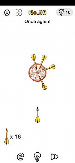 Brain Out Level 95 | Once again! | Brain Out Game Solution