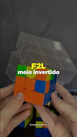 F2L 7 NO CUBO MÁGICO - TUTORIAL CFOP MÉTODO AVANÇADO DE CUBO MÁGICO 🧩 #23
