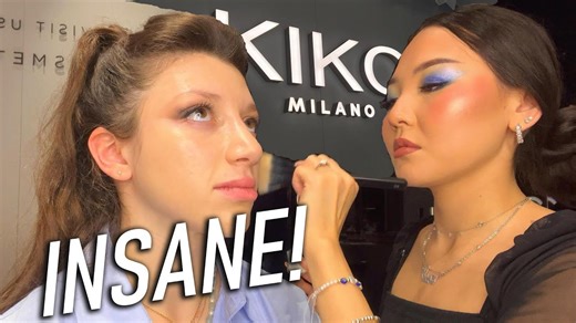 Kiko Milano beauty experts create a bold and viral aesthetic