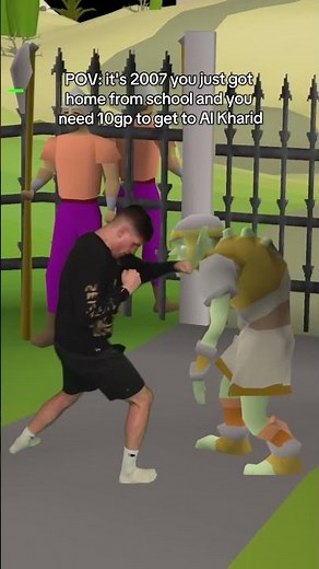 al kharid guards were no joke | twitch: Schboop_ #osrs #runescape #oldschoolrunescape #memes #rs3