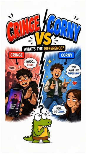 Cringe vs Corny (They're NOT the Same!)