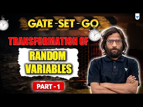 Transformation of Random Variables | GATE SET GO | Engineering Mathematics Part 1