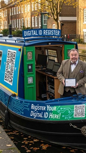The British Digital ID registration narrowboat #narrowboat #digitalid #boating #canal #british | Canal Boats