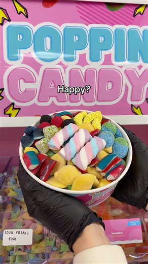 🫐🍌Love berry candy? Here’s your Candy Bowl! Happy with it?!🍌🫐 #shorts