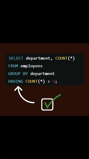 SQL Interview Question | WHERE vs HAVING (Most Common Mistake) #codinginterview