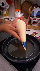 205K views · 831 reactions | Halloween Red Velvet Brain Funnel Cake! It's going to blow your brain  | Chefclub Network | Facebook