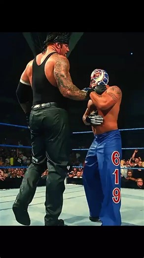 Rey Mysterio vs Undertaker - SmackDown (2003) | WWE Phonk Edit 💀 - #Shorts #wwe #phonk #reymysterio