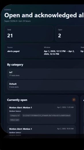 SIGNL4 Dashboard in Seconds – No Project Needed