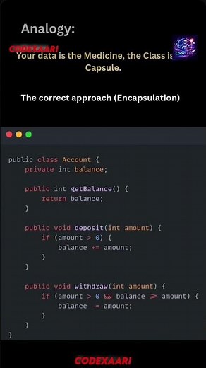 Power of Encapsulation in Java 🔥 OOP Concept Explained | Java Interview Preparation #codinginterview