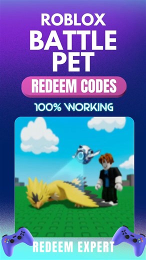 Roblox Battle Pets Codes 🔥 Free Pets & Items! #battlepets