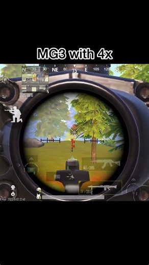 PUBG Game Play MG3 4x