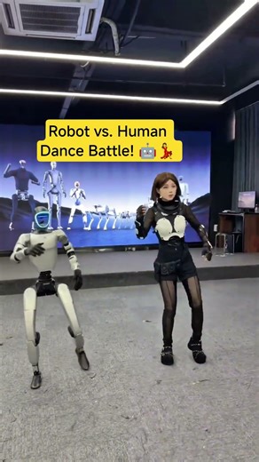Is it Real? 😳 Advanced Humanoid Robot Dancing with Cosplayer
