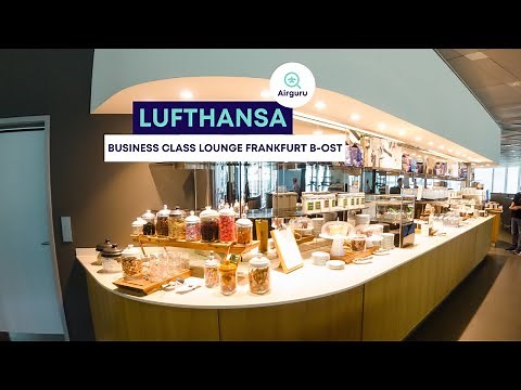 Lufthansa Business Class Lounge Frankfurt Airport International Departure B-Ost