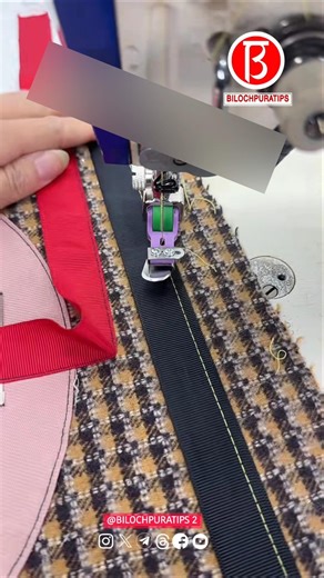 Sewing Tools And Tutorial Roller under folding foot