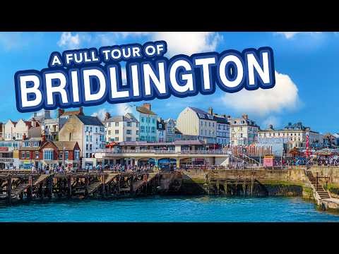 BRIDLINGTON | Full tour of seaside town Bridlington from South Beach to Town and Harbour