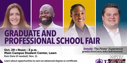 ECU hosts Graduate and Professional School Fair