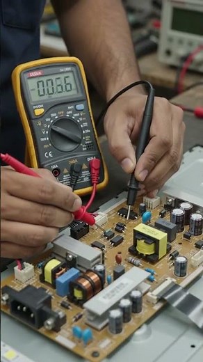 led tv reparing work tools explain for beginners #electronics #ledtv #repair ‪@techranaji‬