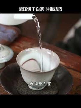 How to brew compressed biscuit-shape white tea 怎么冲泡饼干茶