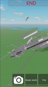 Pan Am flight 103-Air Crash Studio Roblox #planecrash