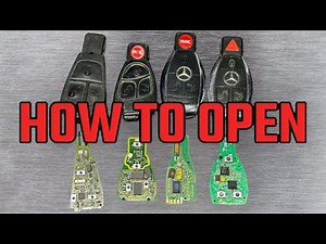 How to open Mercedes Benz keys