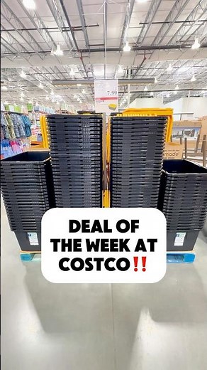 $7.99 Costco Storage Tote Deal! GREENMADE 27-Gallon Bin | Costco Deal of the Week‼️#costcofinds
