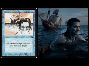 Magic the Gathering Cinematic -The Dark- Blue cards #DRK