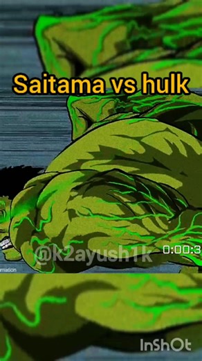 Saitama vs hulk 🥶