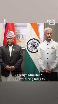 Jaishankar Hosts Nepal Foreign Minister Amid Border Row | Subscribe to Firstpost | N18G