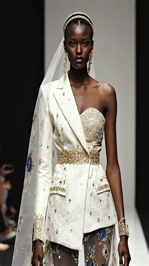 Anok Yai Runway Walk✨ #BlackBeauty #ModelLife #FashionShow #AnokYai #Runway #fashionshorts