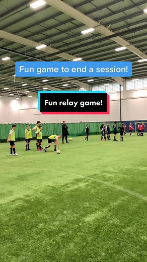 A fun game to play at the end of a coaching session! Like & follow for more! ⚽️🏴󠁧󠁢󠁳󠁣󠁴󠁿🥅 #footballcoaching #footballdrills #soccercoaching #soccerdrills #soccergame #footballgame #coervercoaching #kidsfootball #kidssoccer